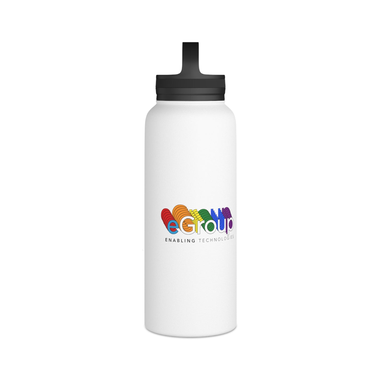 Stainless Steel Water Bottle, Handle Lid - Pride