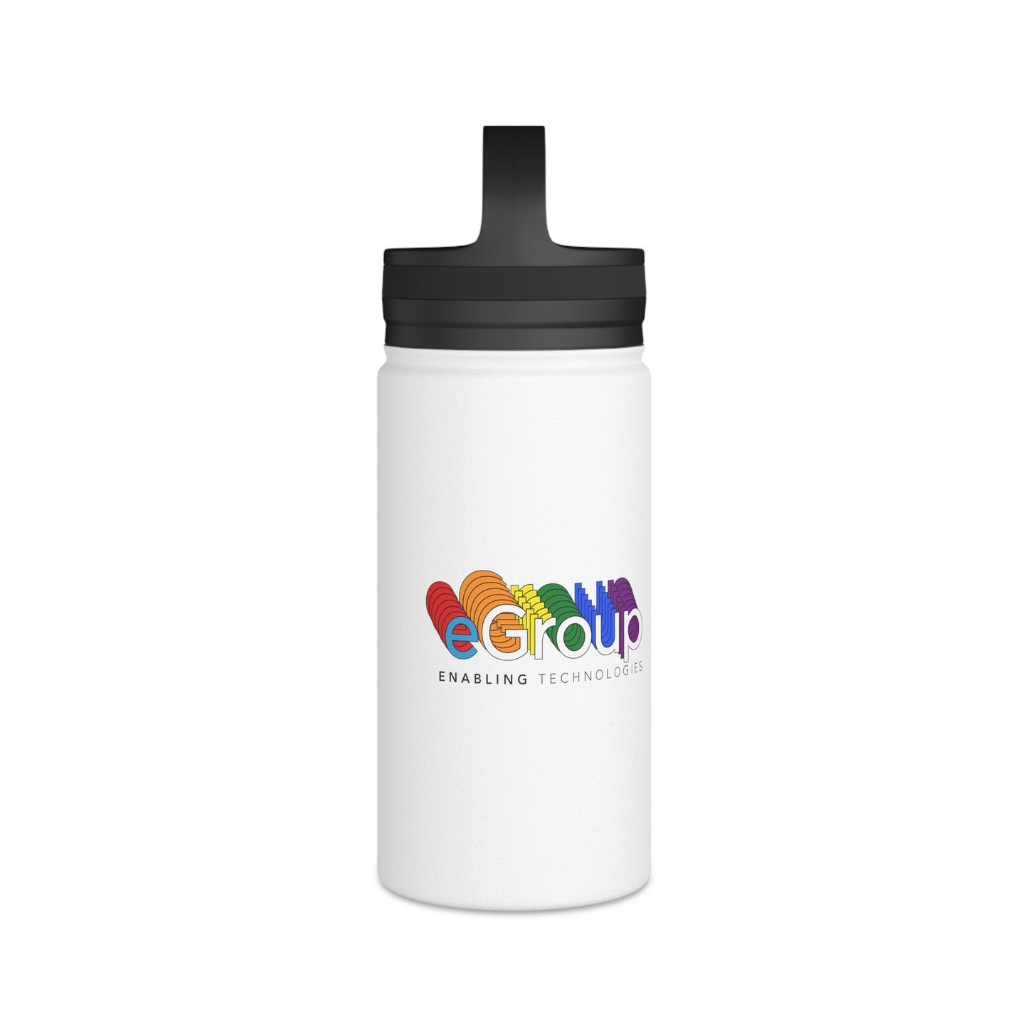 Stainless Steel Water Bottle, Handle Lid - Pride