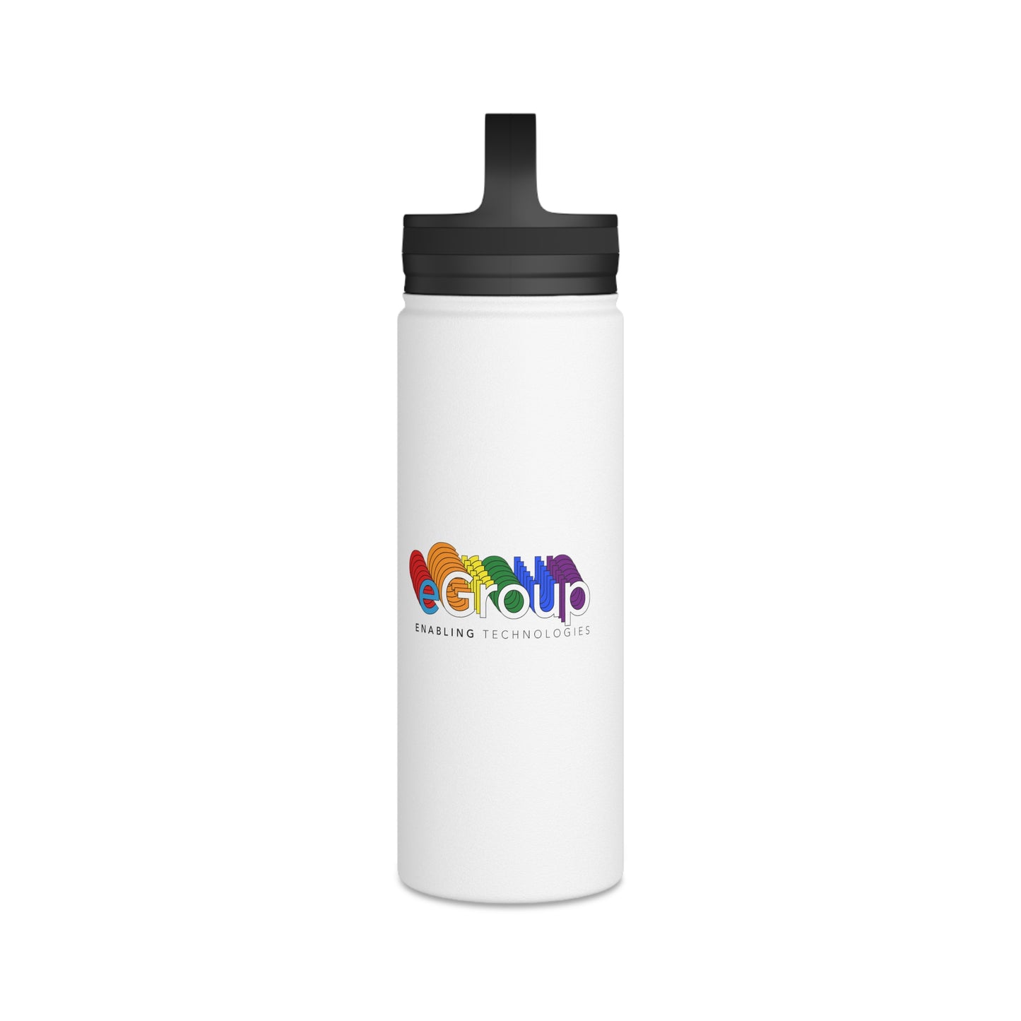 Stainless Steel Water Bottle, Handle Lid - Pride