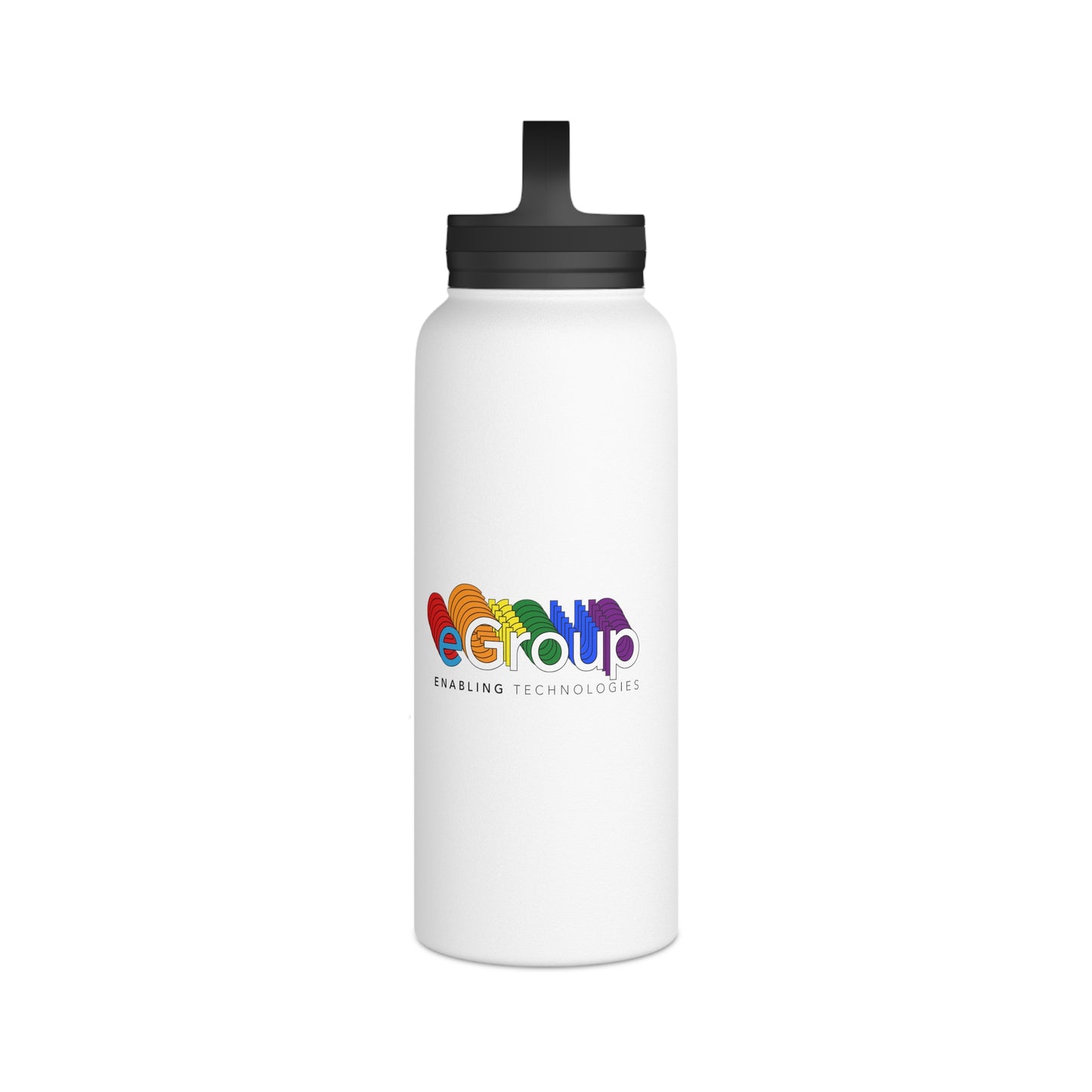 Stainless Steel Water Bottle, Handle Lid - Pride