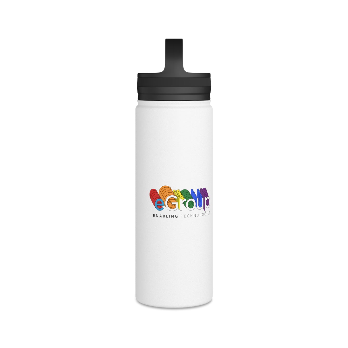 Stainless Steel Water Bottle, Handle Lid - Pride